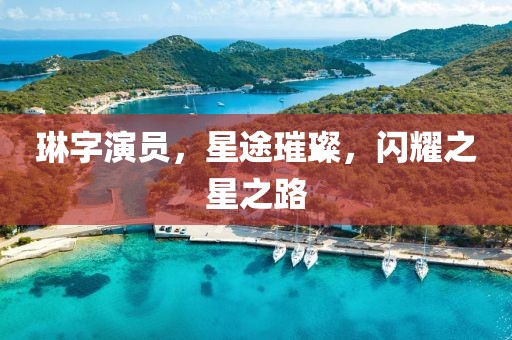 琳字演員，星途璀璨，閃耀之星之路