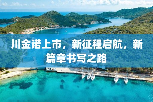 川金諾上市，新征程啟航，新篇章書寫之路