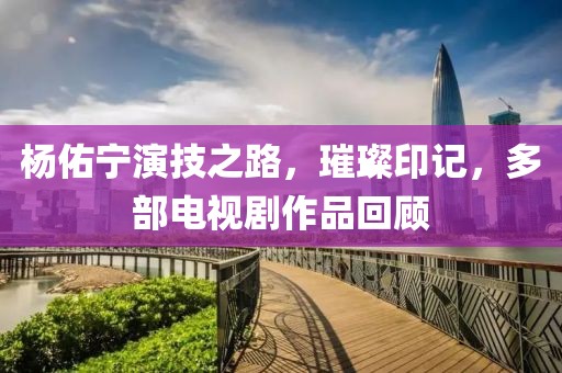 楊佑寧演技之路，璀璨印記，多部電視劇作品回顧