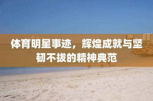 體育明星事跡，輝煌成就與堅(jiān)韌不拔的精神典范
