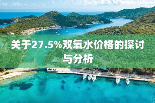 關于27.5%雙氧水價格的探討與分析