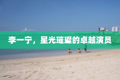 李一寧，星光璀璨的卓越演員