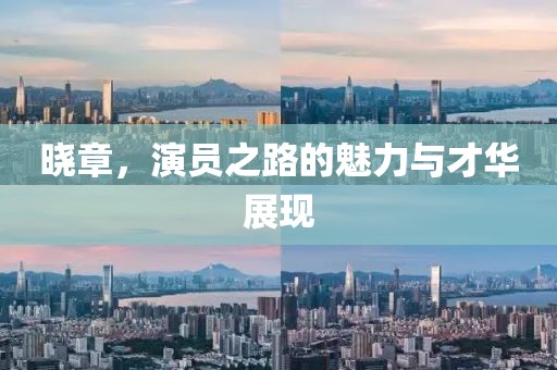 曉章，演員之路的魅力與才華展現(xiàn)