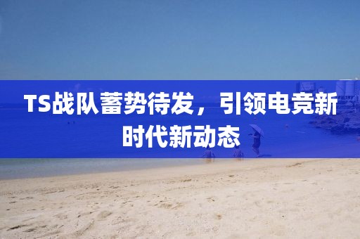 TS戰(zhàn)隊(duì)蓄勢(shì)待發(fā)，引領(lǐng)電競(jìng)新時(shí)代新動(dòng)態(tài)