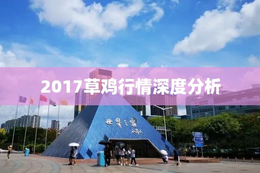 2017草雞行情深度分析