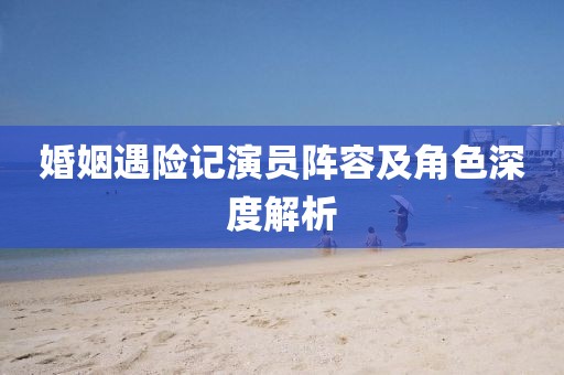 婚姻遇險記演員陣容及角色深度解析